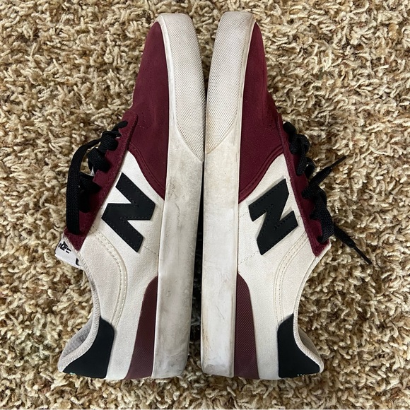 New Balance Numeric 272 Burgundy Sea Salt lace up sneakers - Picture 6 of 8
